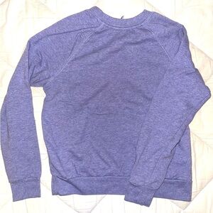 H & M brand Divided  Heather Blue Crewneck Sweater